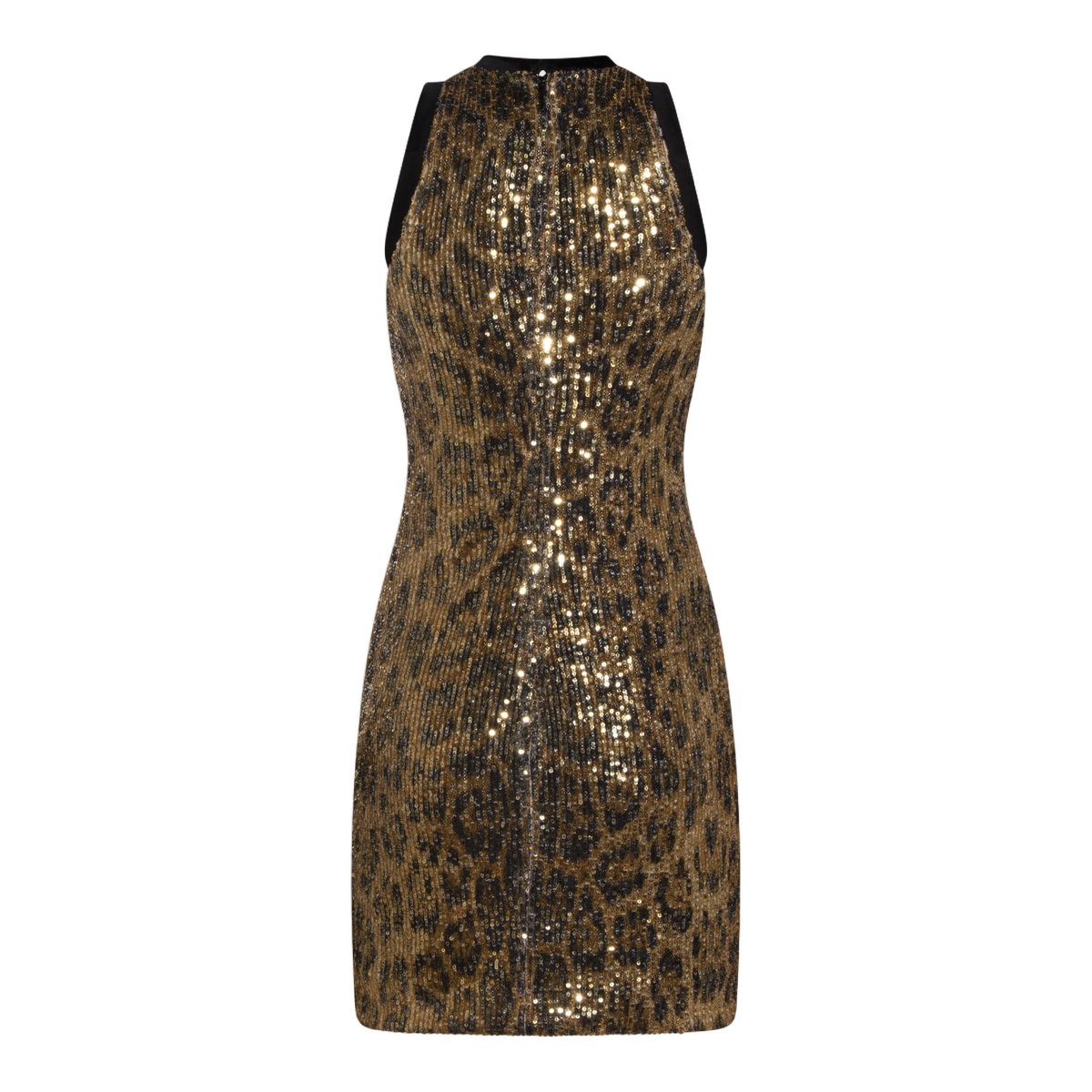 Roberto Cavalli Minimalistic Beige Dress with Graceful Flow Neutraal