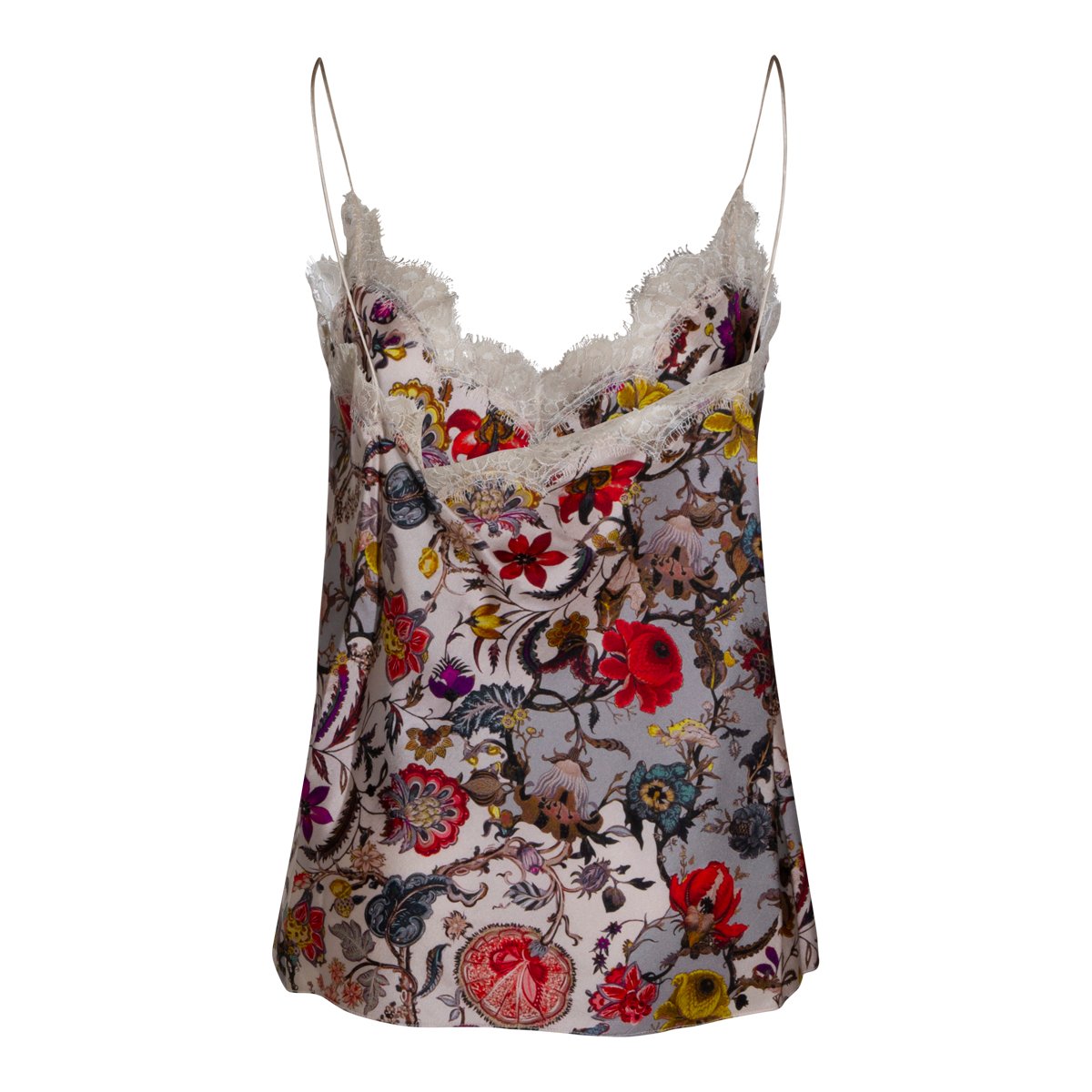 Roberto Cavalli Classic Beige Top with Smooth Texture Divers