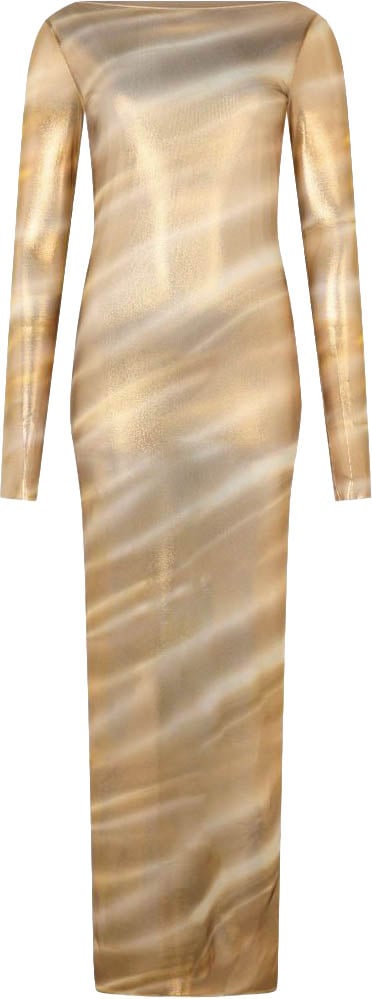 Roberto Cavalli Dresses Gold Goud