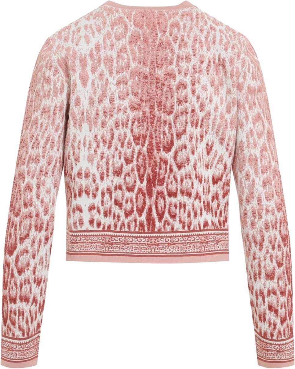 Roberto Cavalli Jaguar Print Cardigan Divers