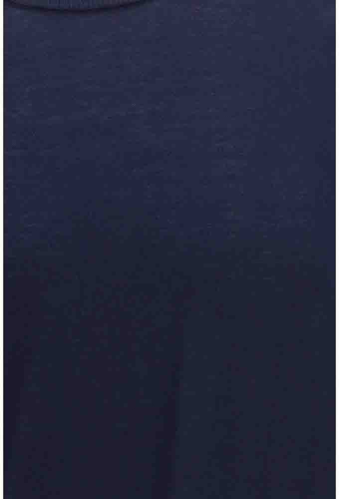 Roberto Collina Blue Cotton Sweatshirt Blauw