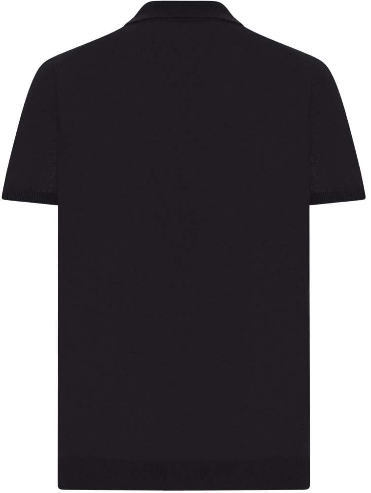 Roberto Collina T-Shirts And Polos Black Zwart