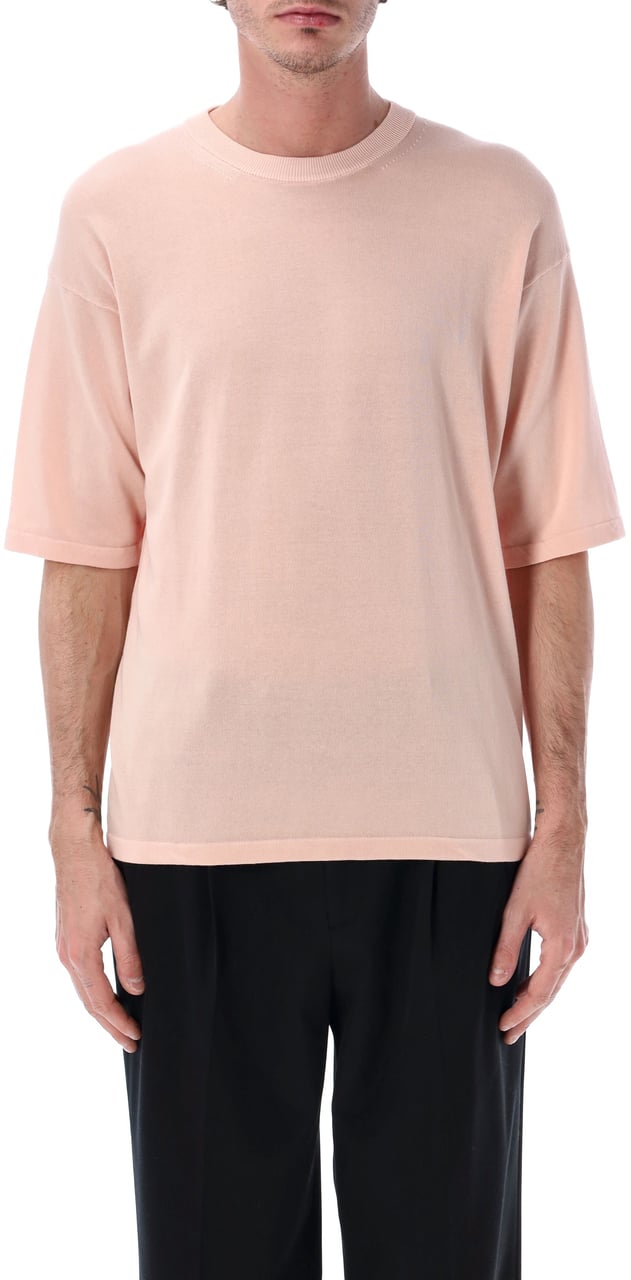 Roberto Collina Over S/S Tee Rosa Roze