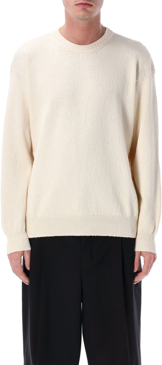 Roberto Collina Crewneck Sweater Beige Beige