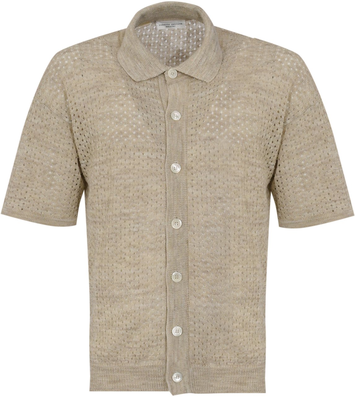 Roberto Collina Shirts Linfa Beige