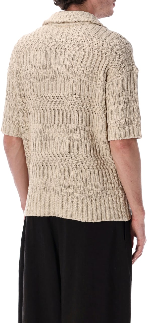 Roberto Collina Cable Cardigan Beige Beige