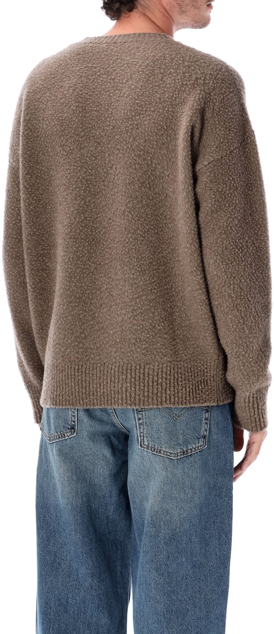 Roberto Collina Crewneck Casentino Marrone Taupe