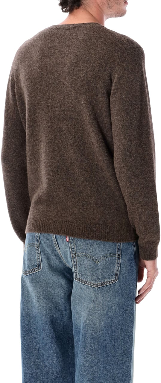 Roberto Collina Crewneck Marrone Bruin
