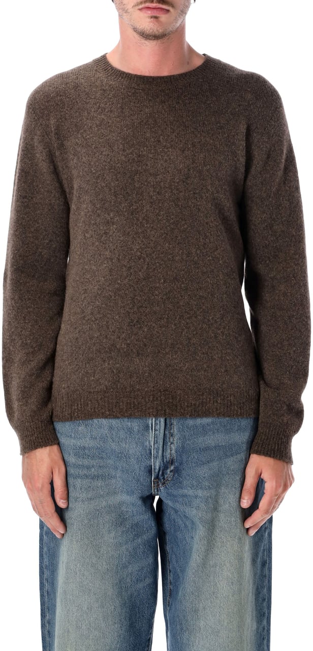 Roberto Collina Crewneck Marrone Bruin