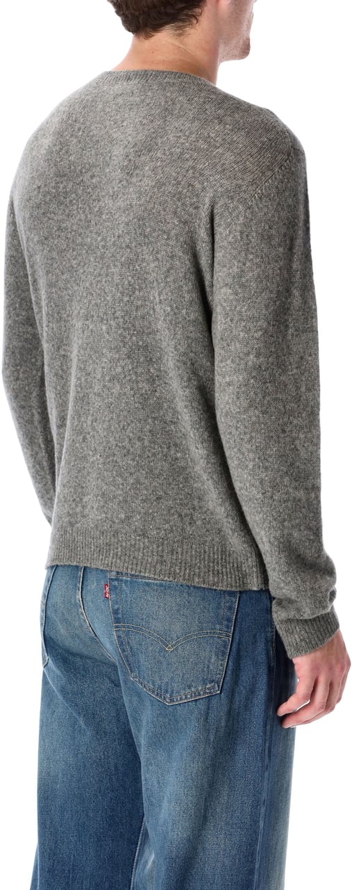 Roberto Collina Crewneck Dk Grey Donkergrijs