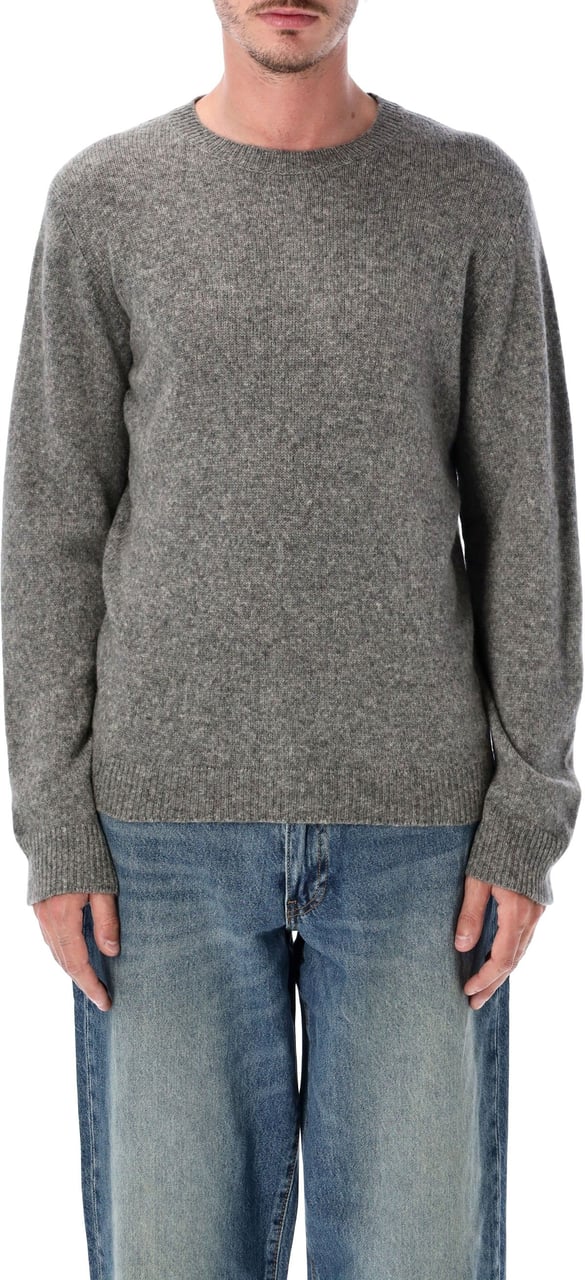 Roberto Collina Crewneck Dk Grey Donkergrijs