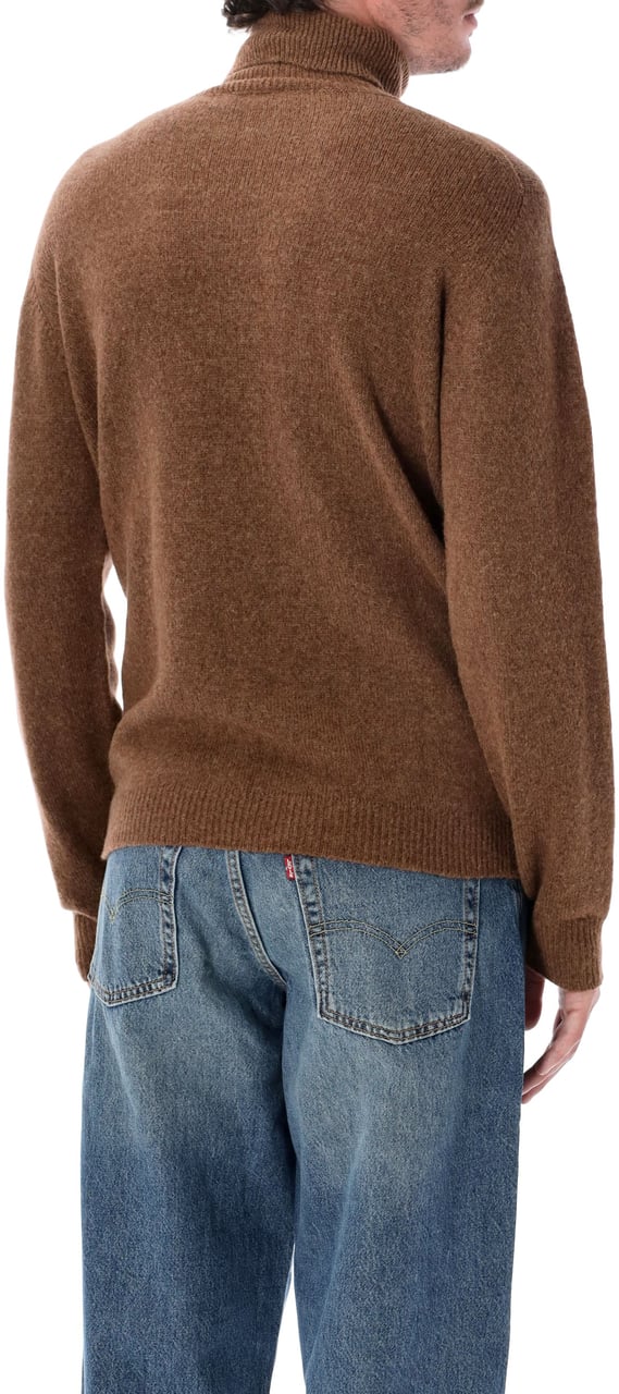 Roberto Collina High Neck Tobacco Bruin
