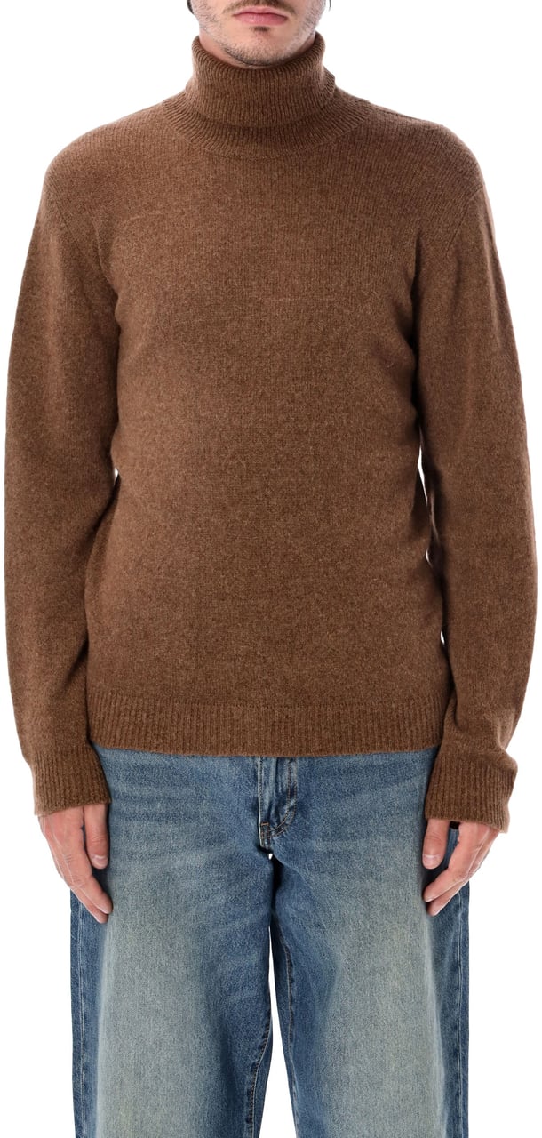 Roberto Collina High Neck Tobacco Bruin