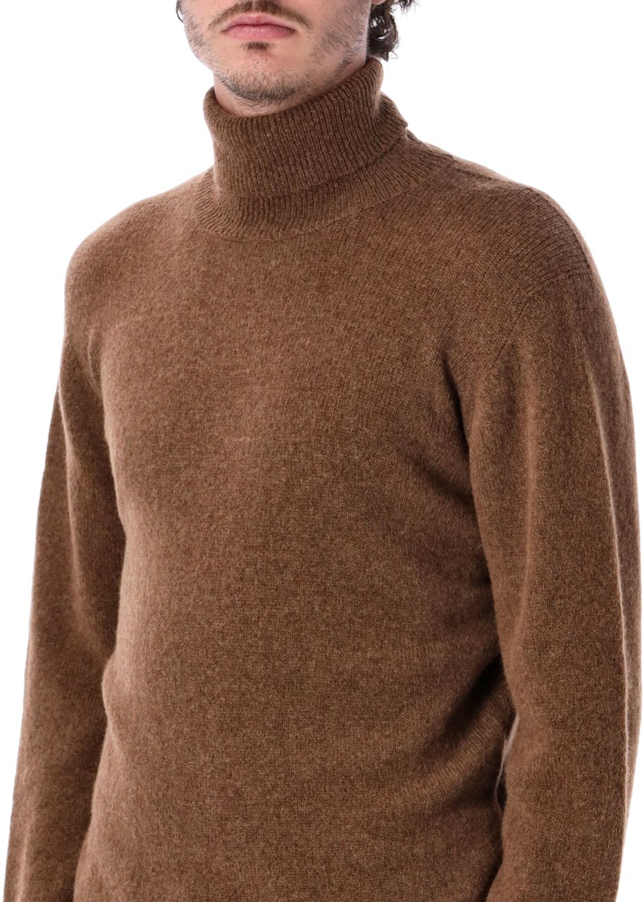 Roberto Collina High Neck Tobacco Bruin