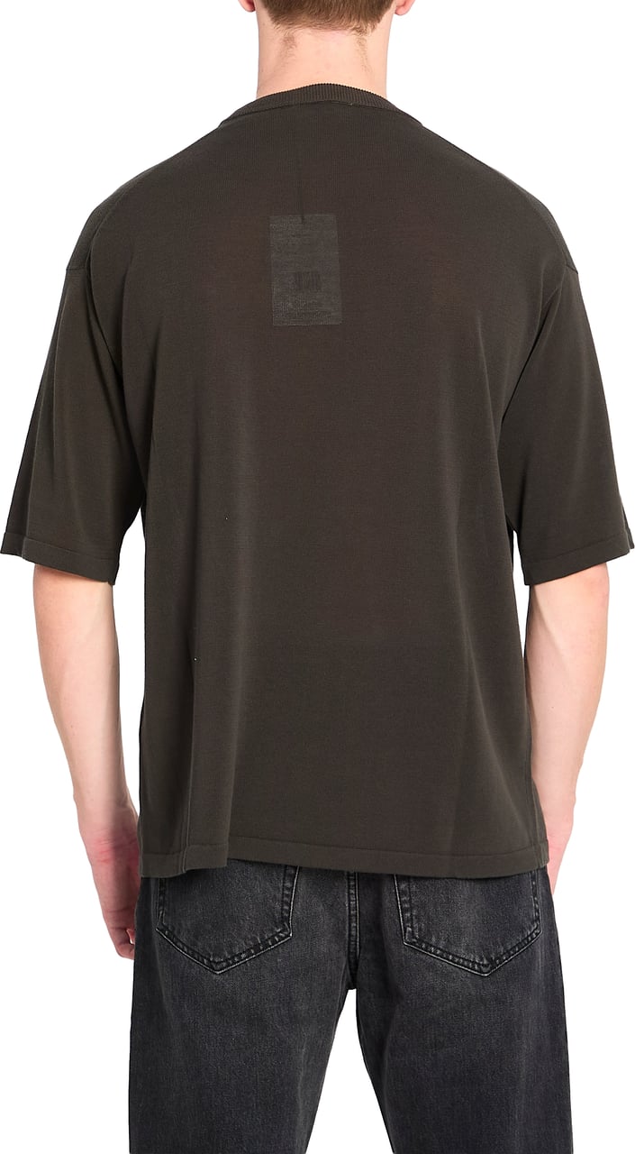Roberto Collina Crewneck T-shirt Bruin