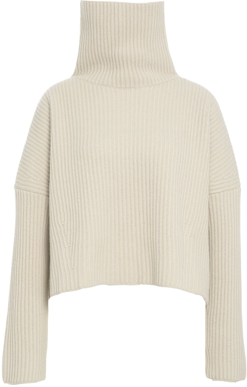 Roberto Collina Wool turtleneck sweater Beige