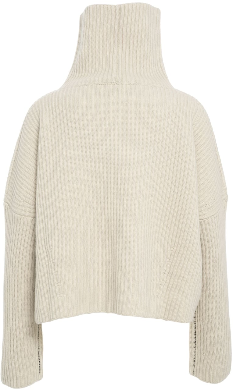 Roberto Collina Wool turtleneck sweater Beige