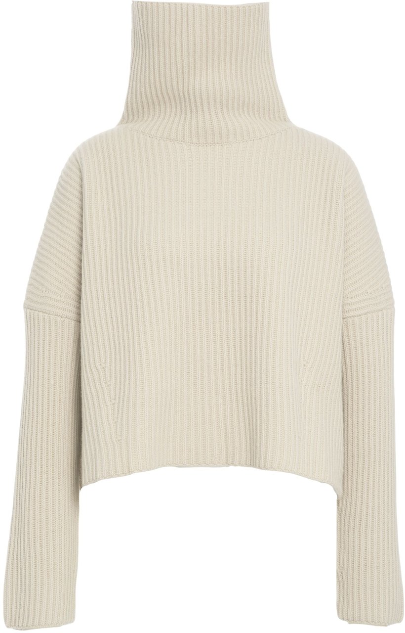 Roberto Collina Dolcevita in lana Beige