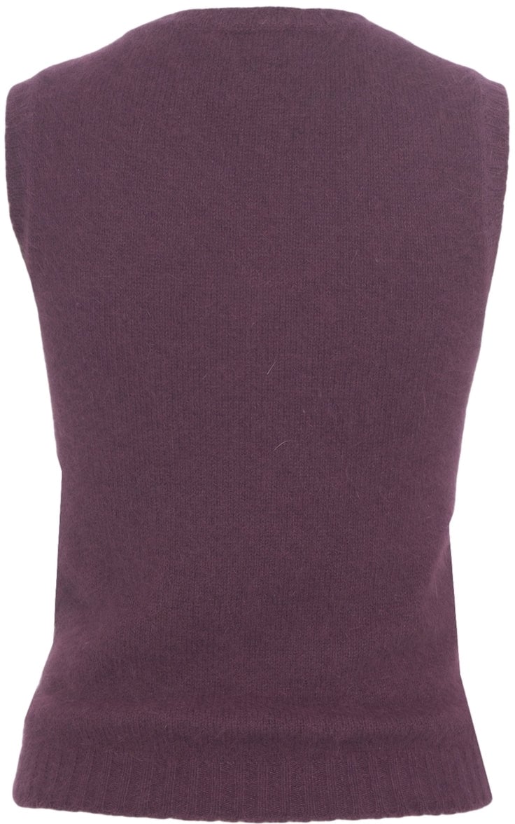 Roberto Collina Knit vest with round neckline Divers