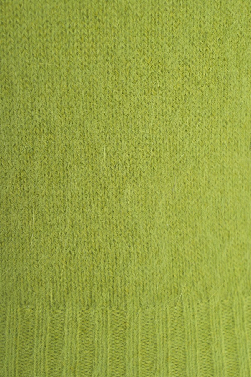 Roberto Collina Maglione in Maglia con Collo Polo Groen