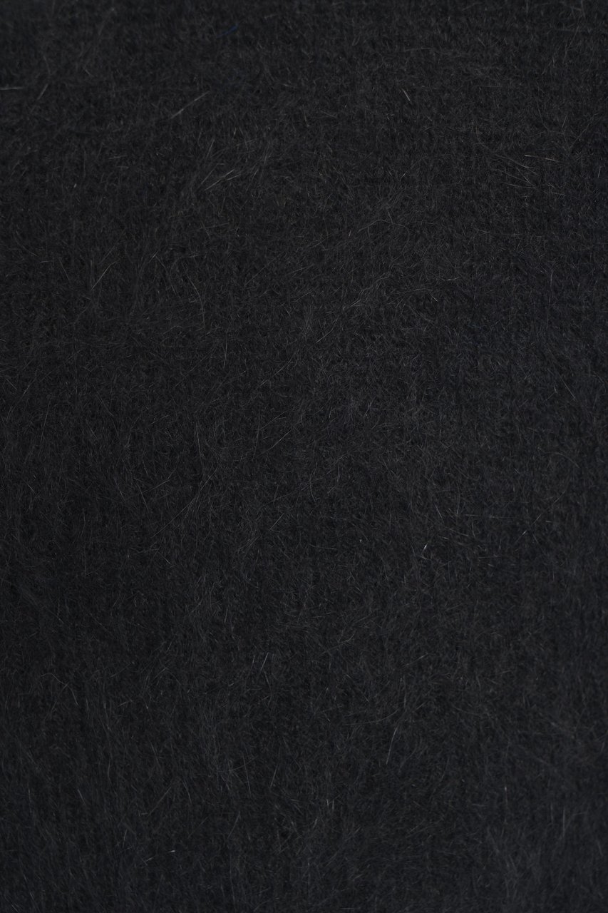 Roberto Collina Pullover con Scollo a V Zwart