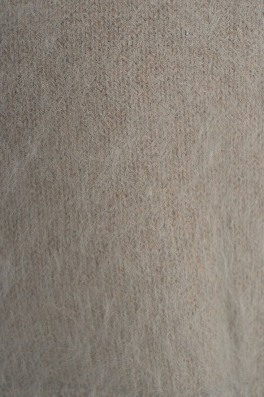 Roberto Collina Pullover con Scollo a V Grijs