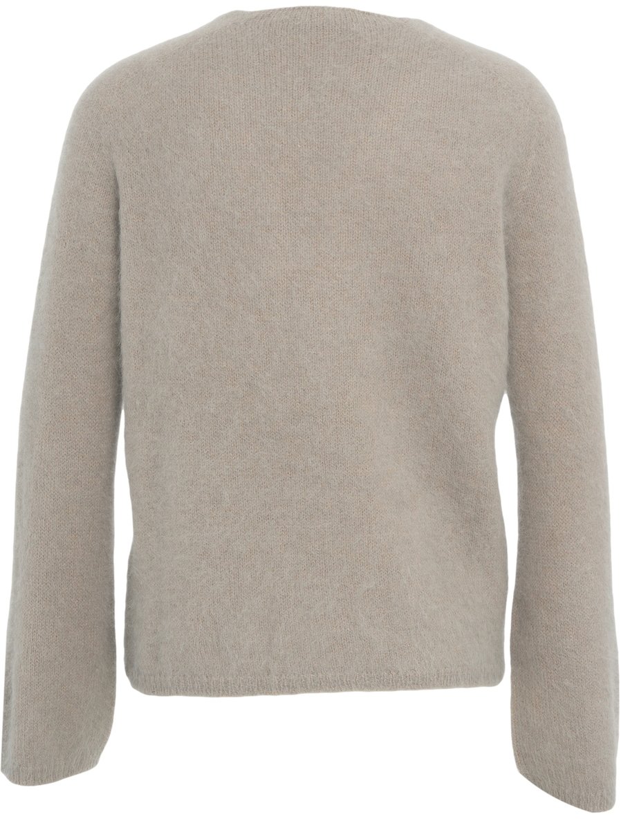 Roberto Collina Pullover con Scollo a V Grijs