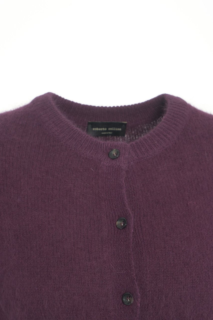 Roberto Collina Knit Cardigan with Button Closure Divers