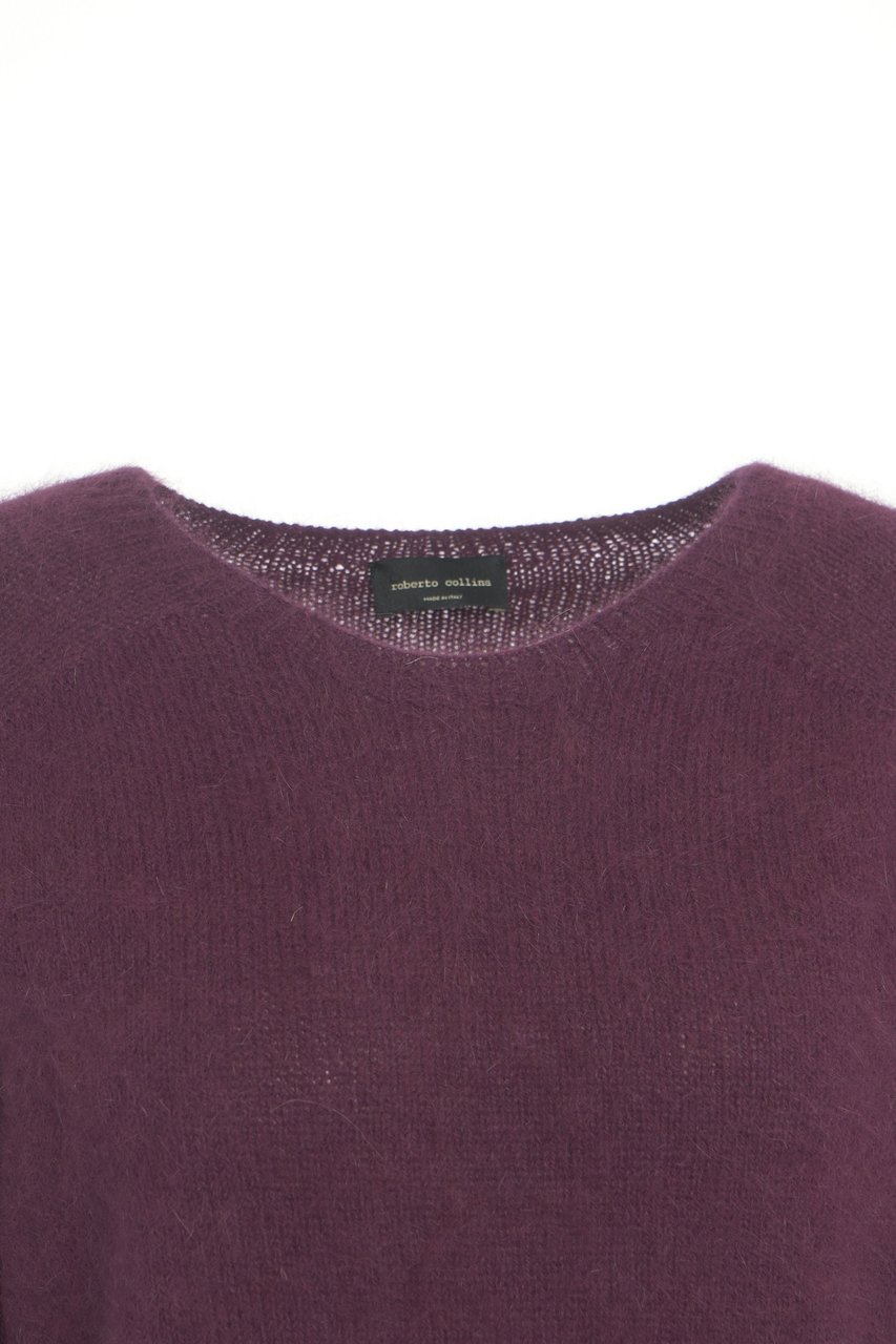 Roberto Collina Alpaca Blend Sweater Rood