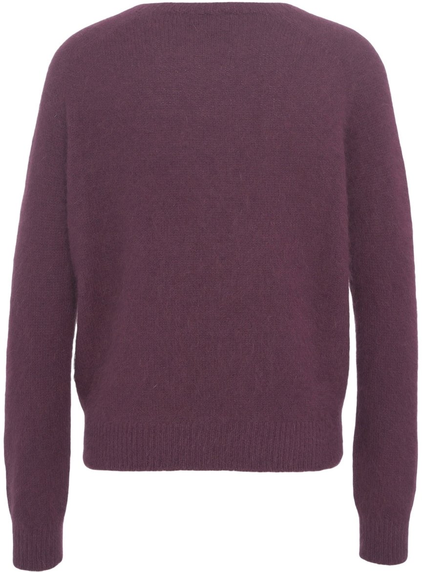 Roberto Collina Alpaca Blend Sweater Rood