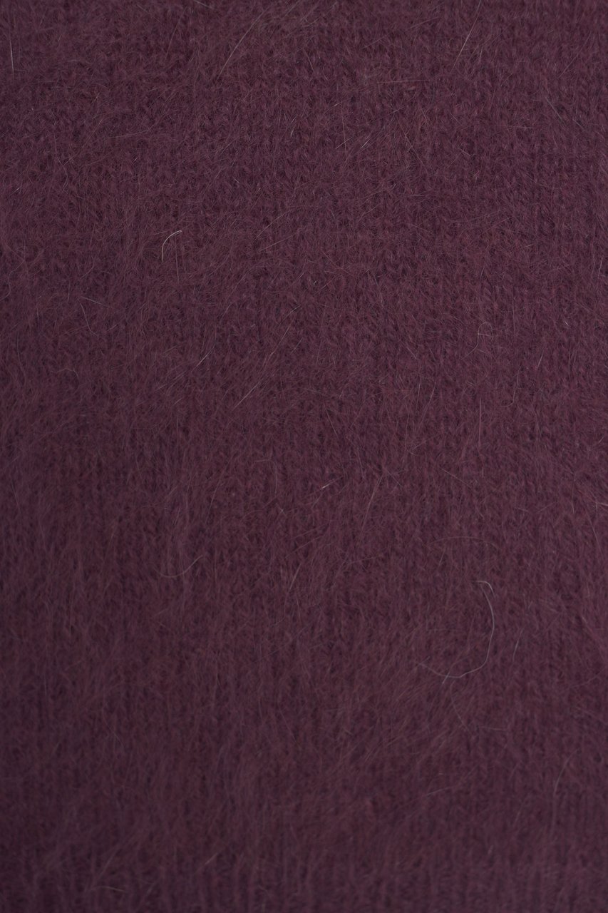 Roberto Collina Alpaca Blend Sweater Rood