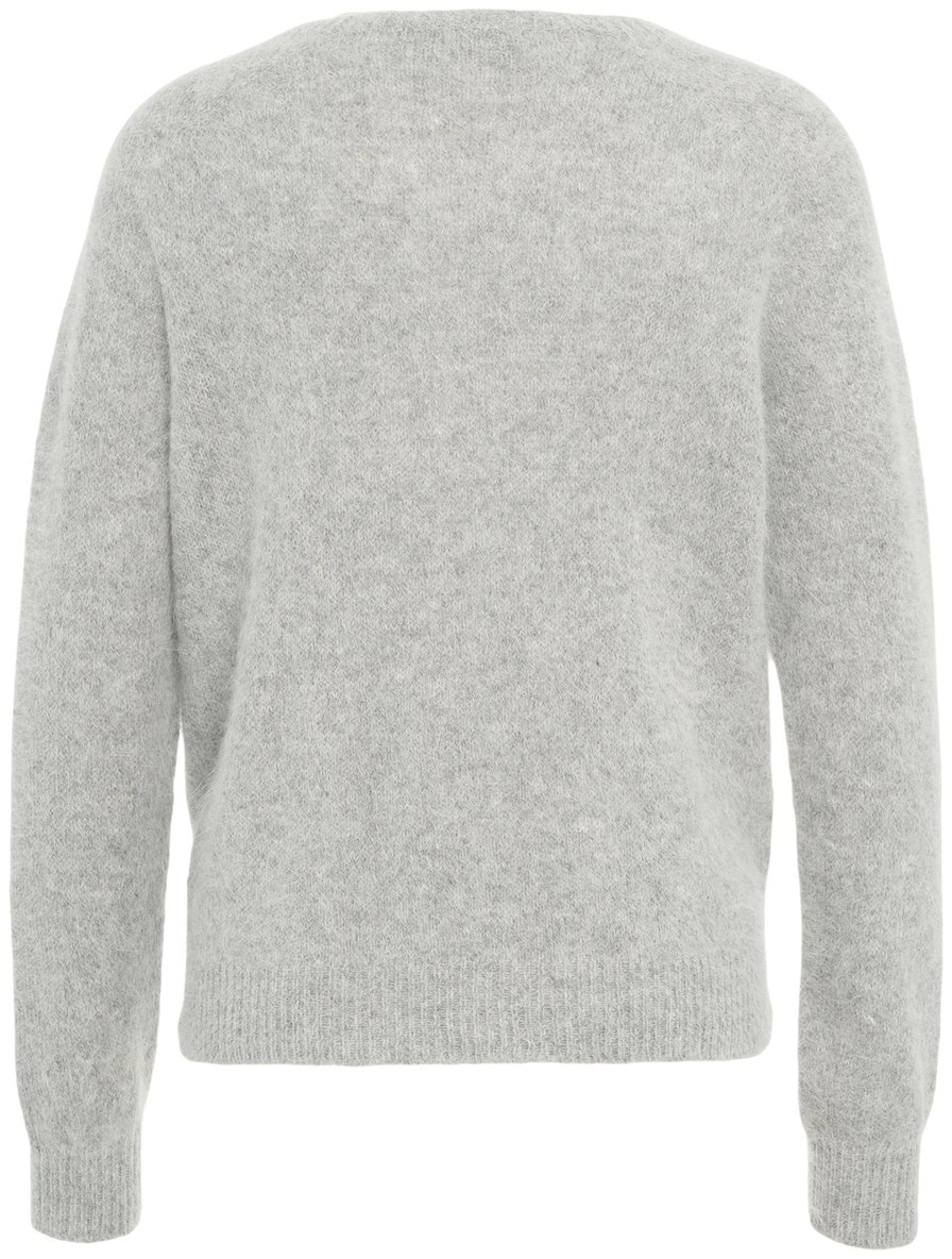 Roberto Collina Maglione in misto alpaca Grijs