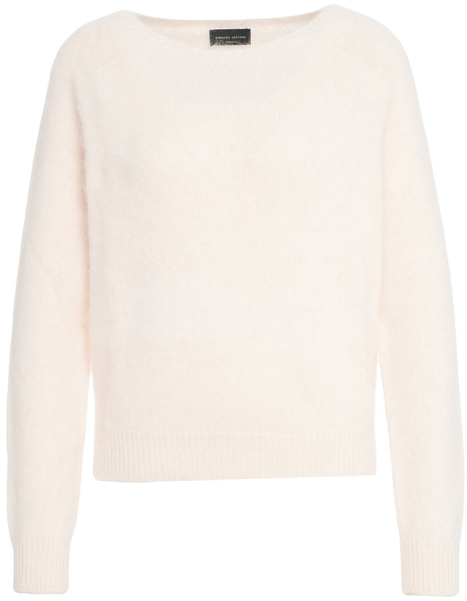 Roberto Collina Maglione in misto alpaca Roze