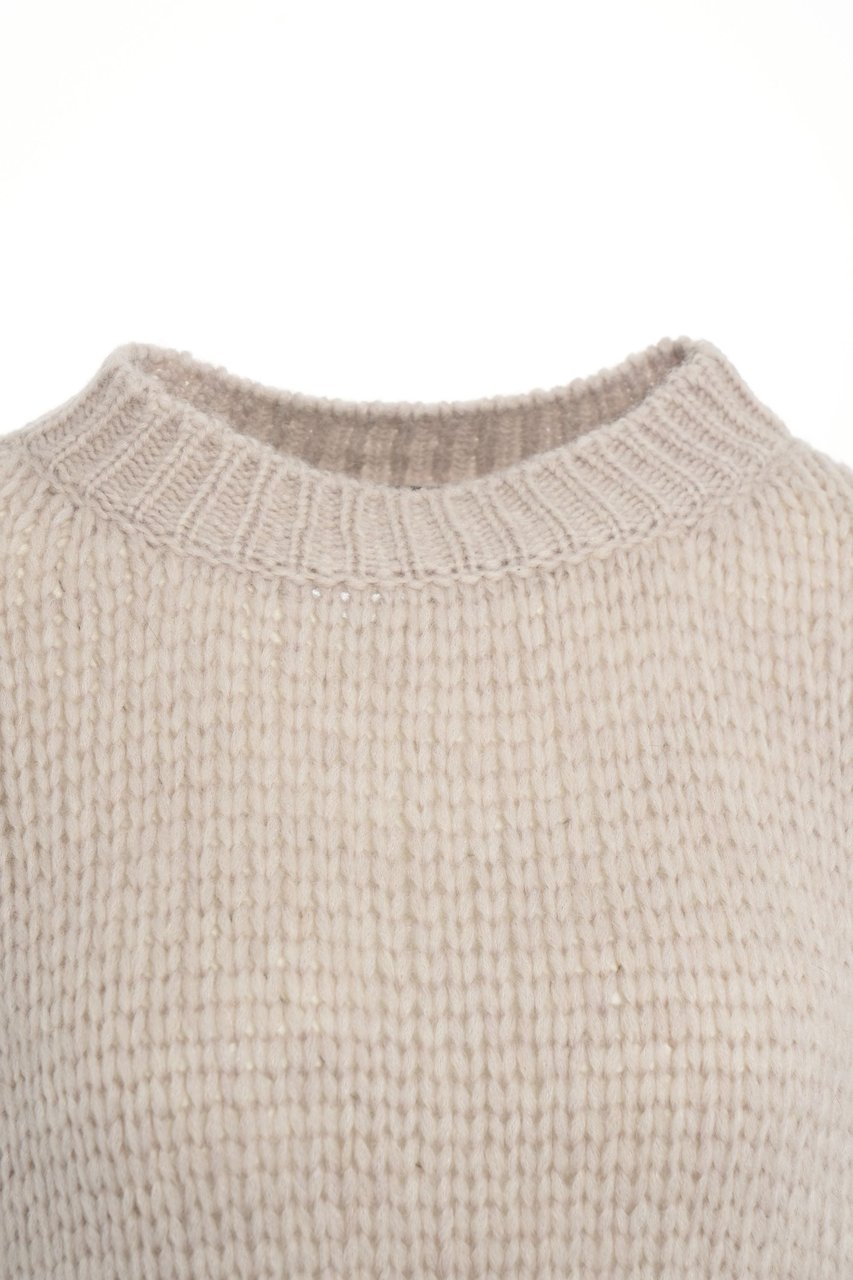 Roberto Collina Alpaca wool blend sweater Grijs