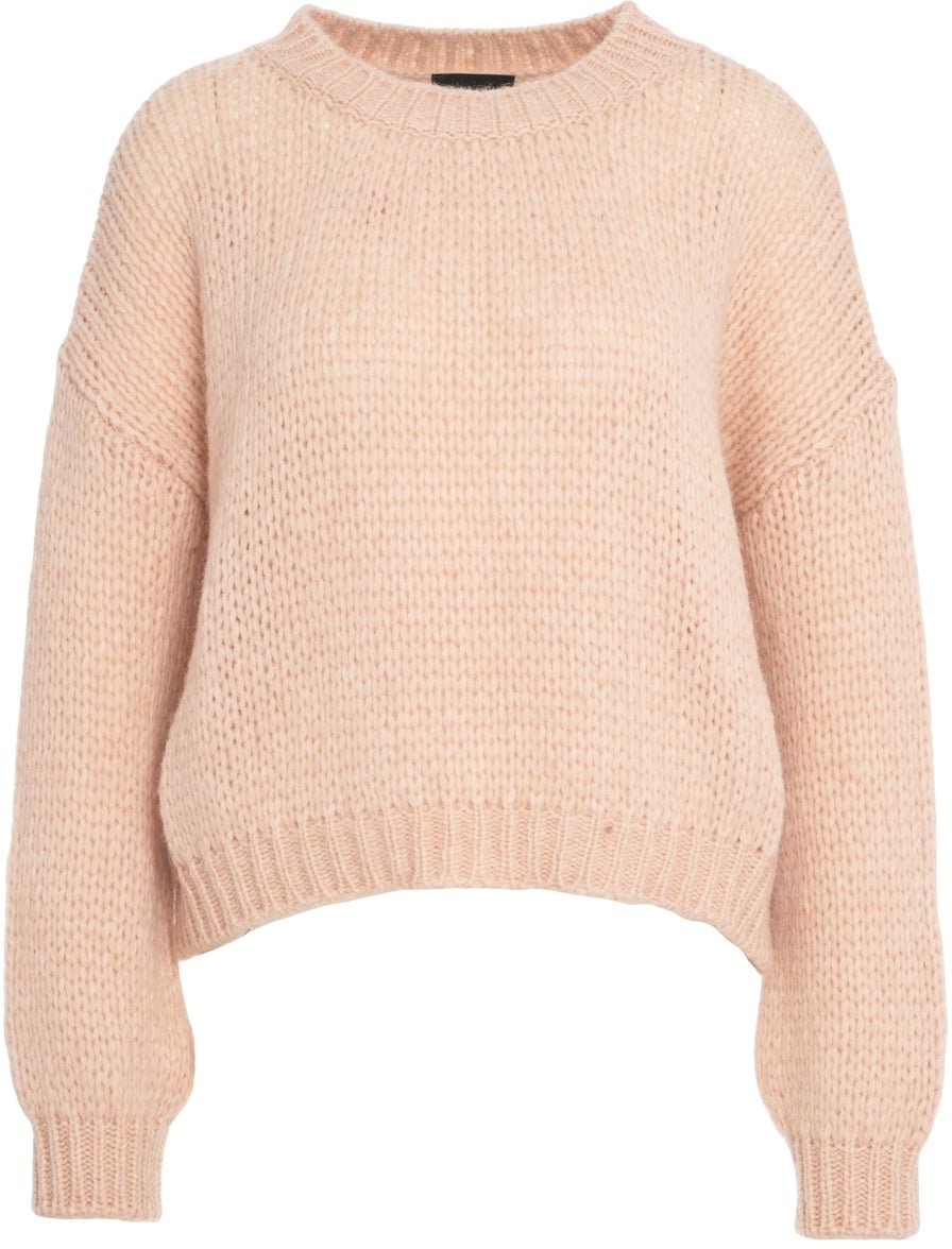 Roberto Collina Maglione in misto alpaca Roze
