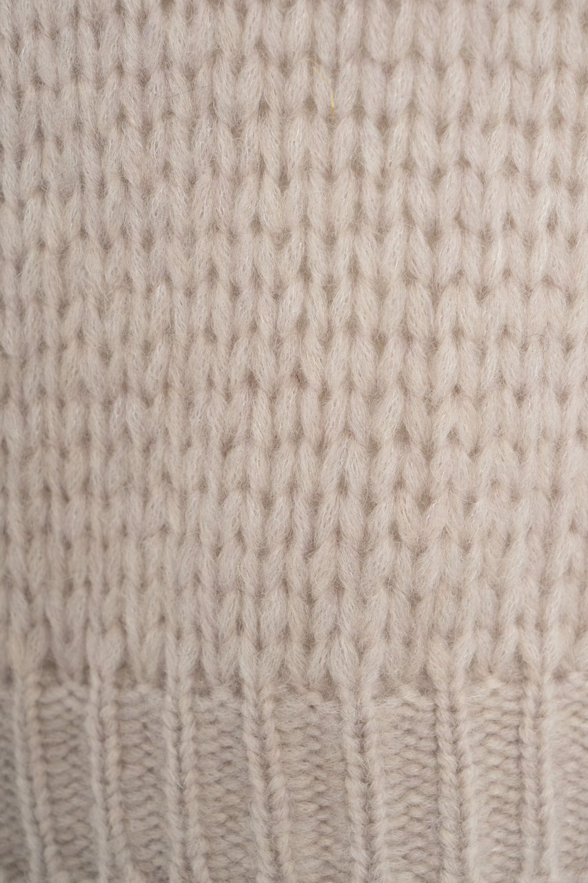 Roberto Collina Maglione in misto alpaca Grijs