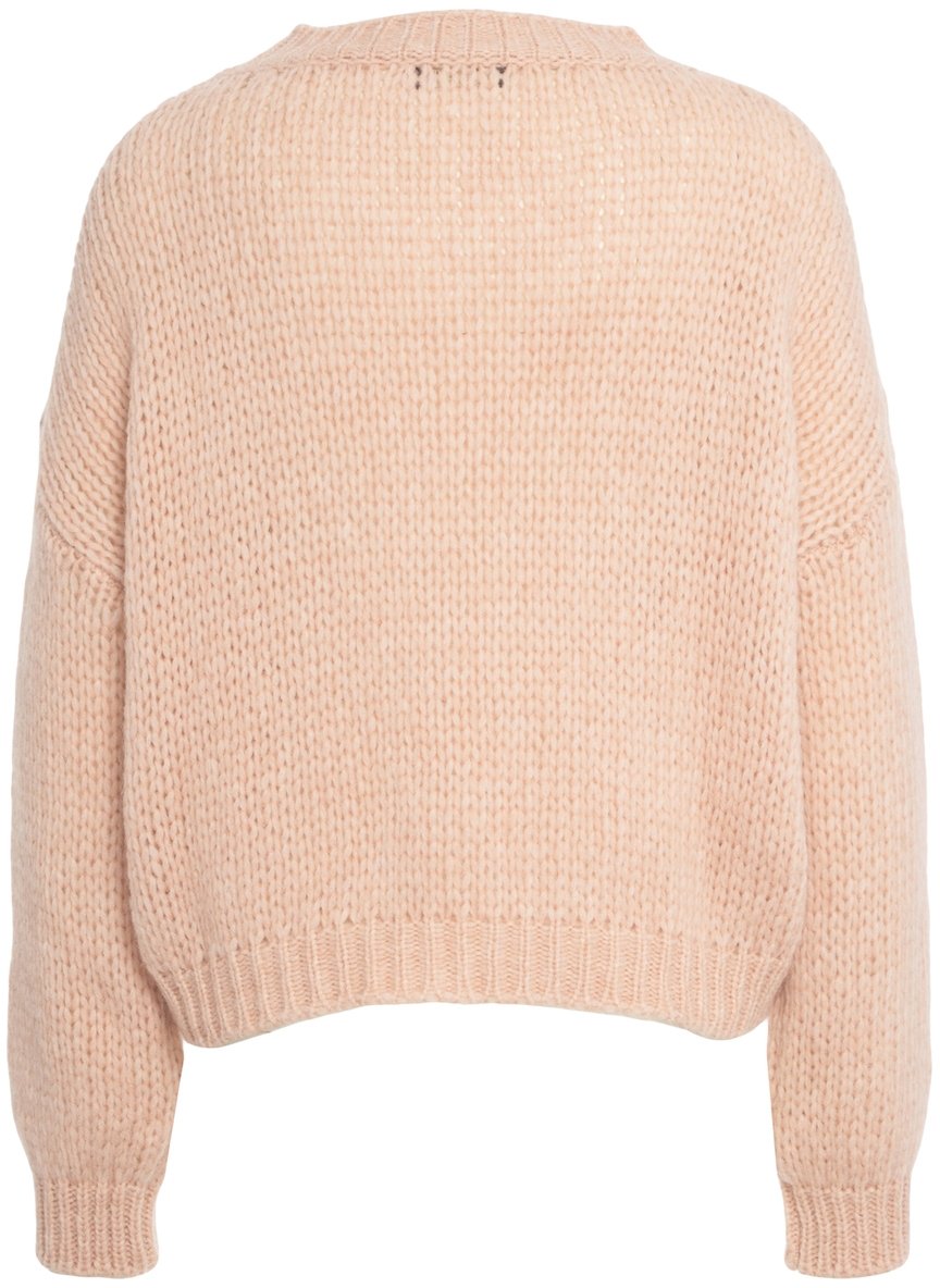 Roberto Collina Maglione in misto alpaca Roze