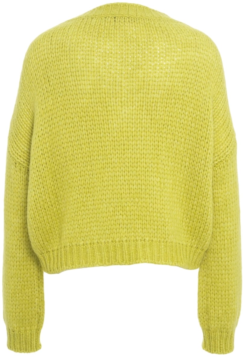 Roberto Collina Alpaca blend sweater Groen