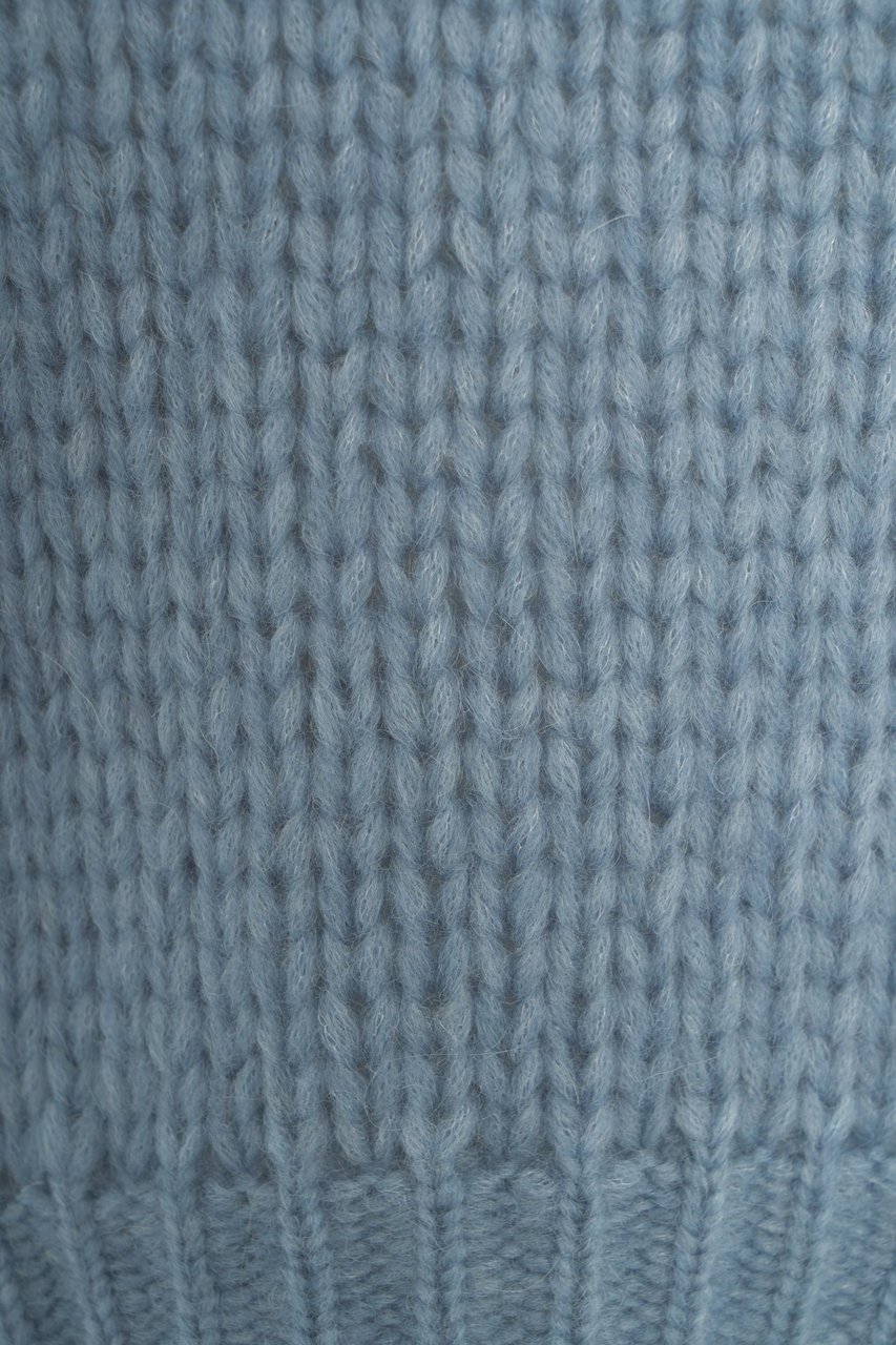 Roberto Collina Alpaca blend sweater Blauw