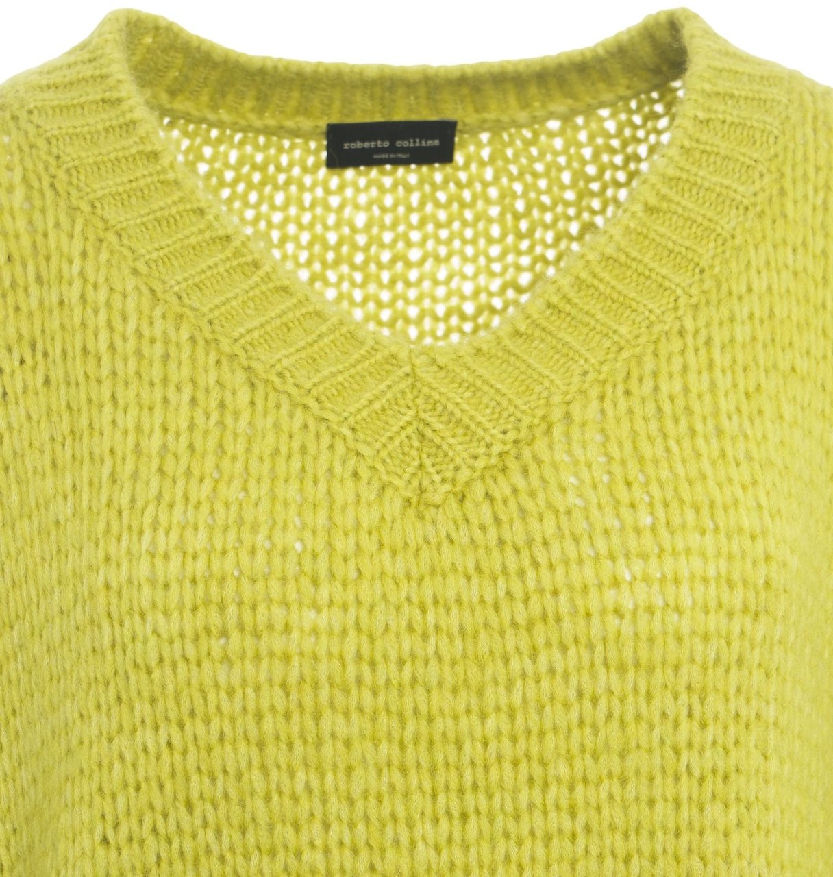 Roberto Collina Alpaca blend sweater Groen
