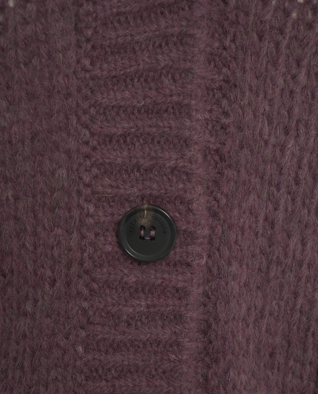 Roberto Collina Cardigan in maglia con scollo a V Rood