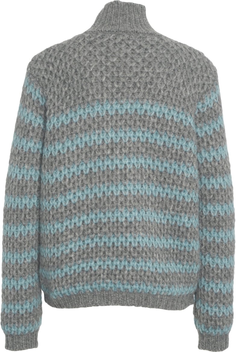 Roberto Collina Alpaca Blend Knit Sweater Beige