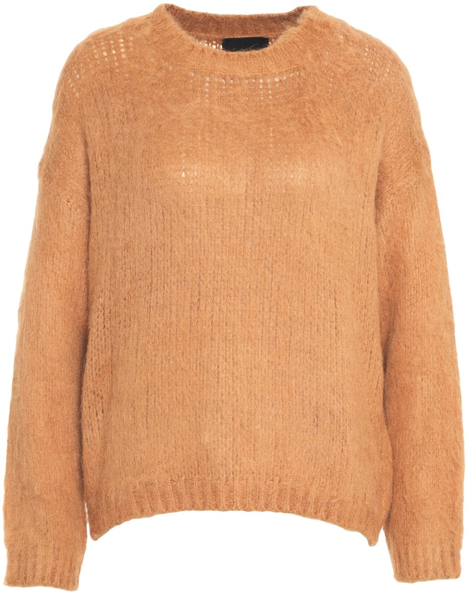 Roberto Collina Alpaca wool sweater Bruin