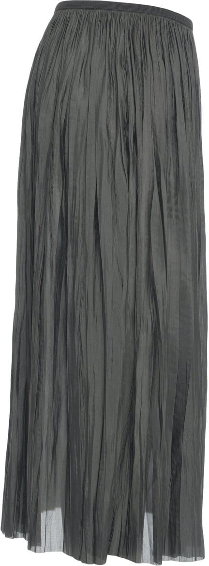 Roberto Collina Midi pleated skirt Groen