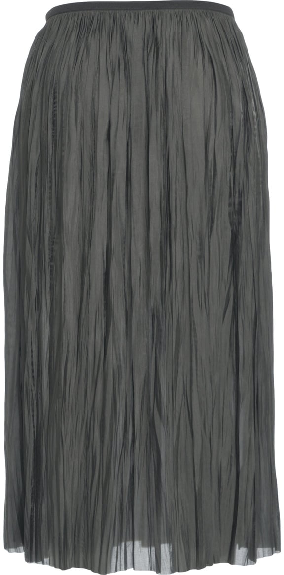 Roberto Collina Midi pleated skirt Groen