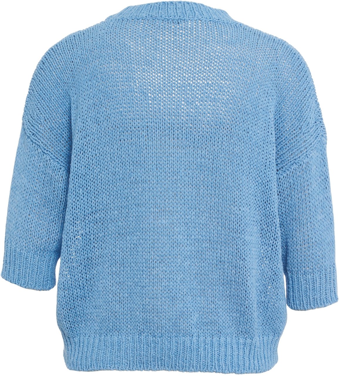 Roberto Collina Open knit sweater Blauw