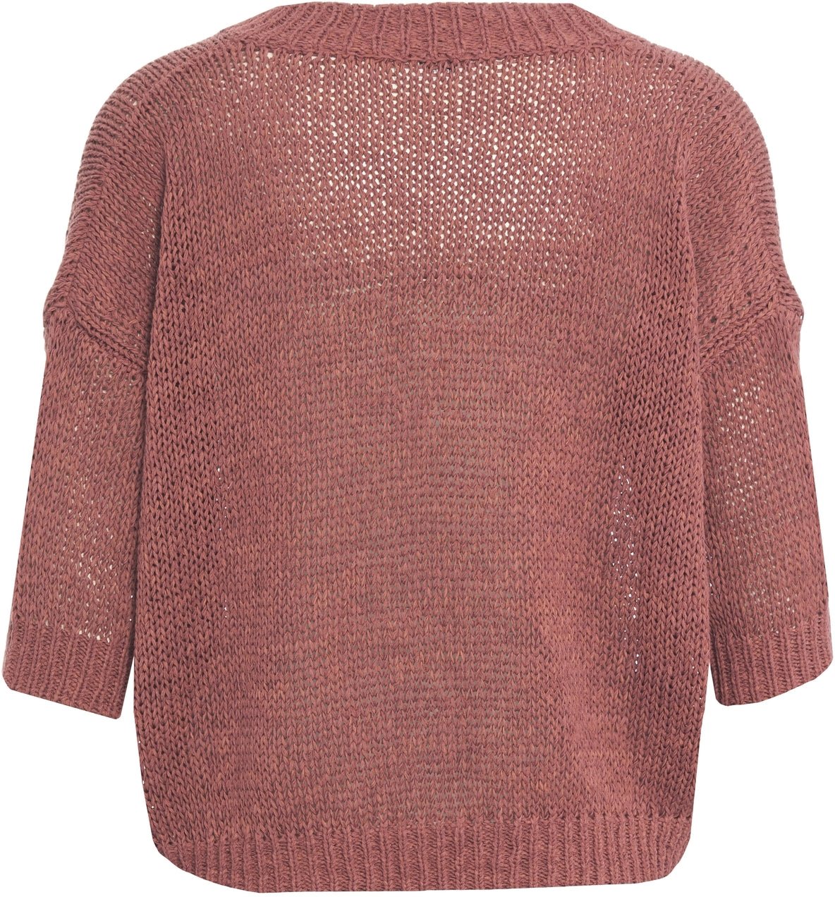 Roberto Collina Open-knit sweater Rood