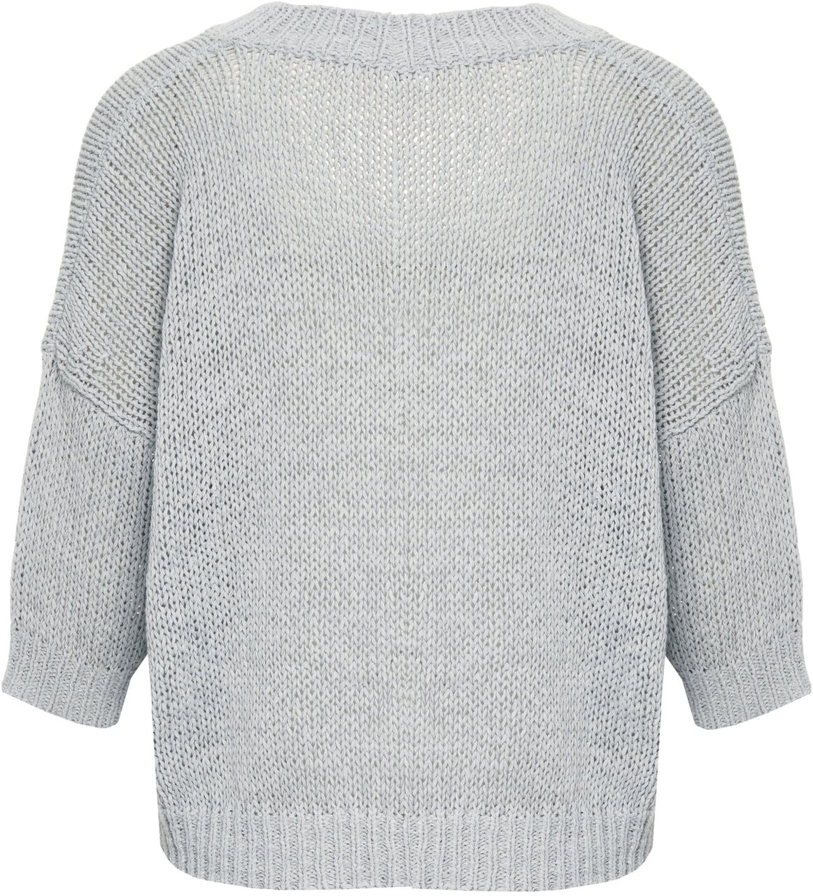 Roberto Collina Open-knit sweater Blauw