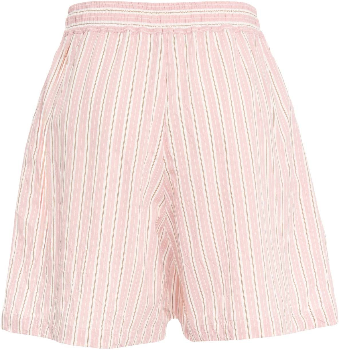Roberto Collina Striped shorts Roze