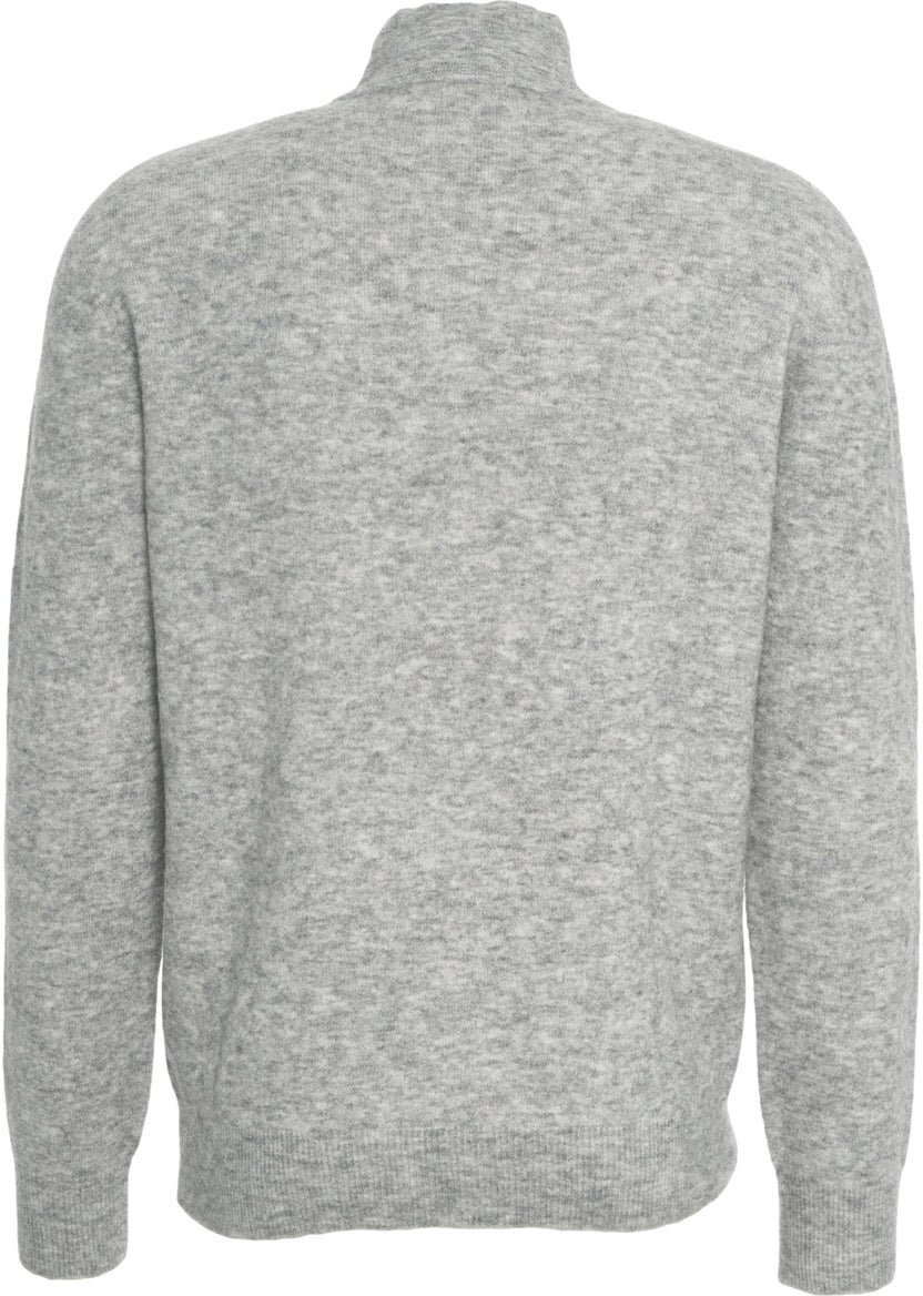 Roberto Collina Pullover with turtleneck Grijs